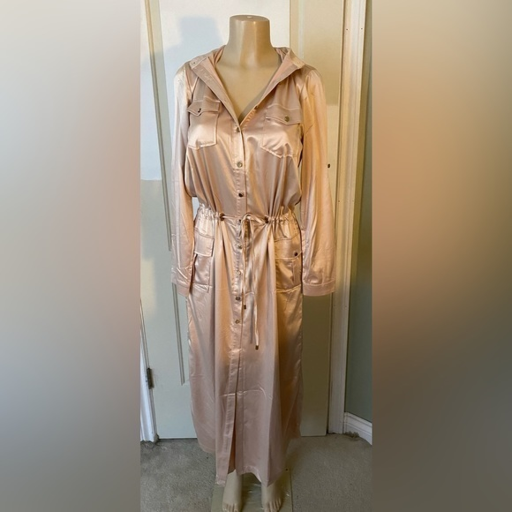 JLuxLabel blush‎ duster/dress NWOT Sz Medium